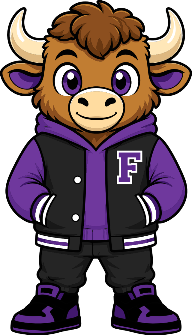 Faced Creations bison mascot