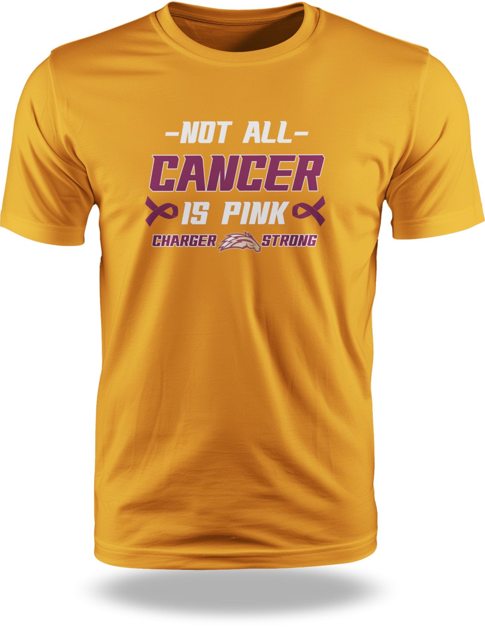 Charger Strong — Cancer Awareness Tee