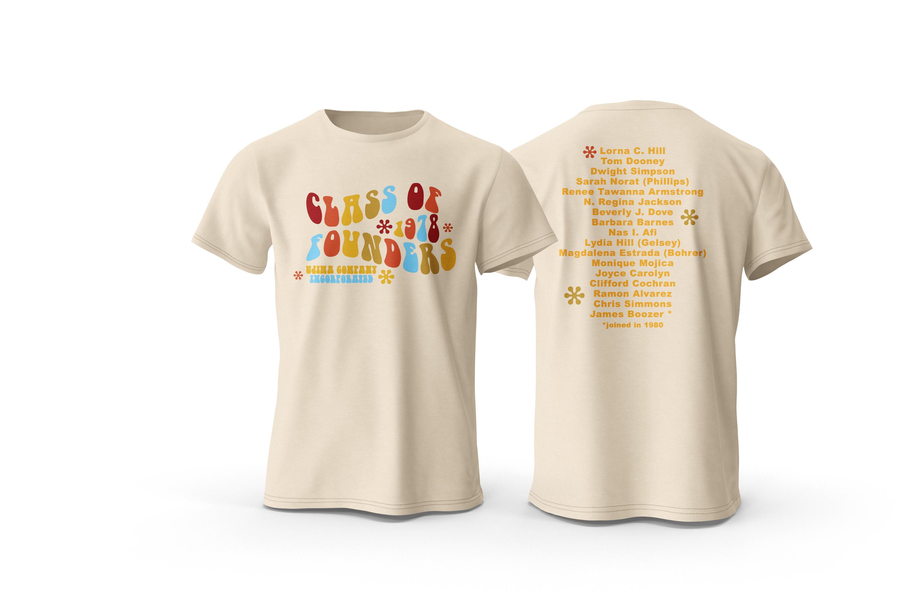 Class of Founders 1978 reunion t-shirt design