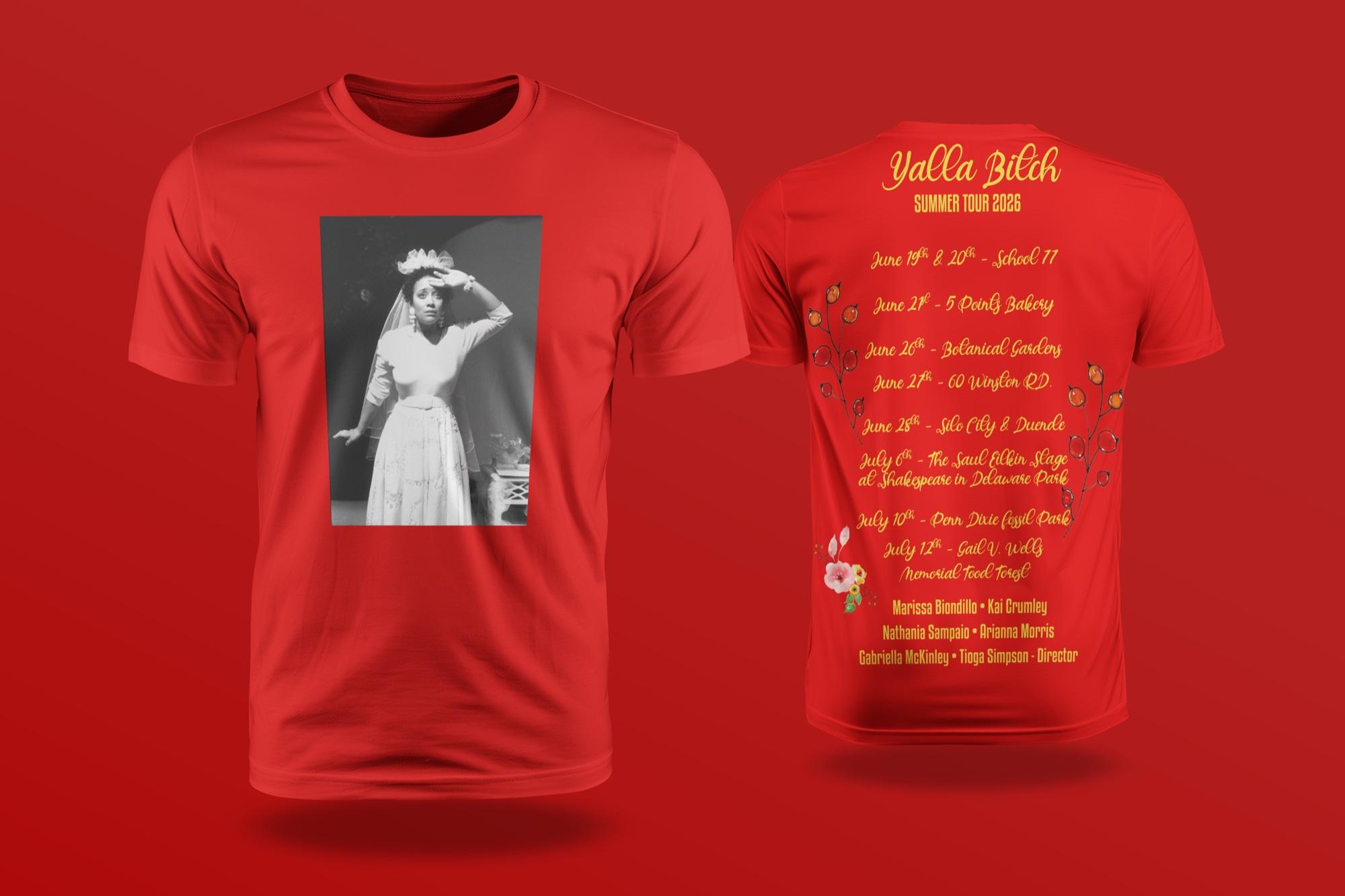 Yalla Bitch — Summer Tour 2026 Tee